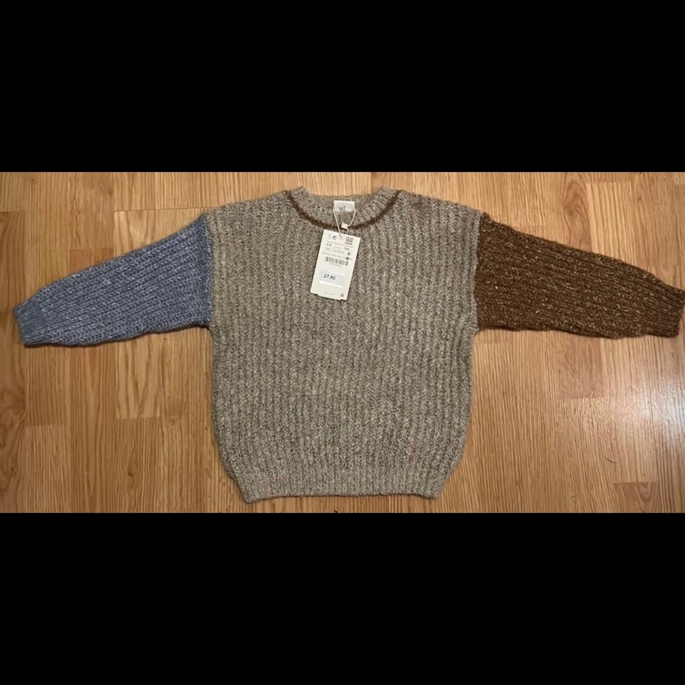 Zara sweater 3-4 year new with tags